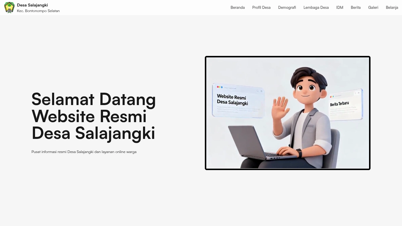 Pemerintah Desa Mengembangkan Website Desa sebagai Media Informasi Digital